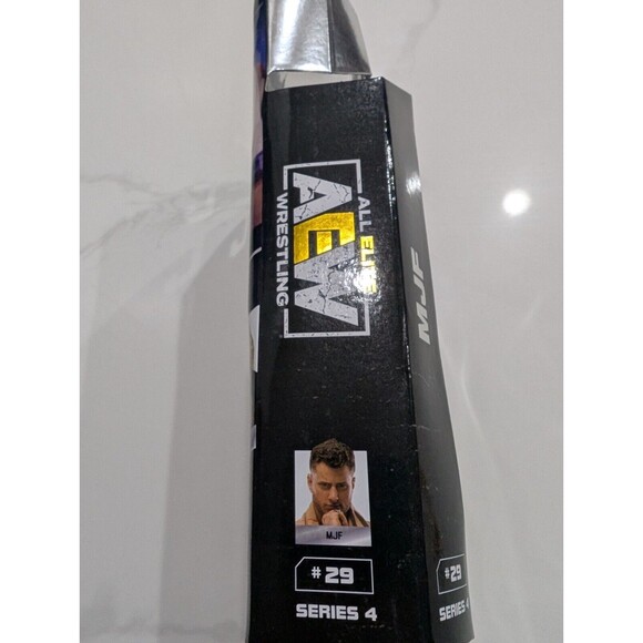 MJF (w/ Scarf) - AEW Unmatched Series 4 Jazwares Toy Wrestling Action Figure - Picture 5 of 6